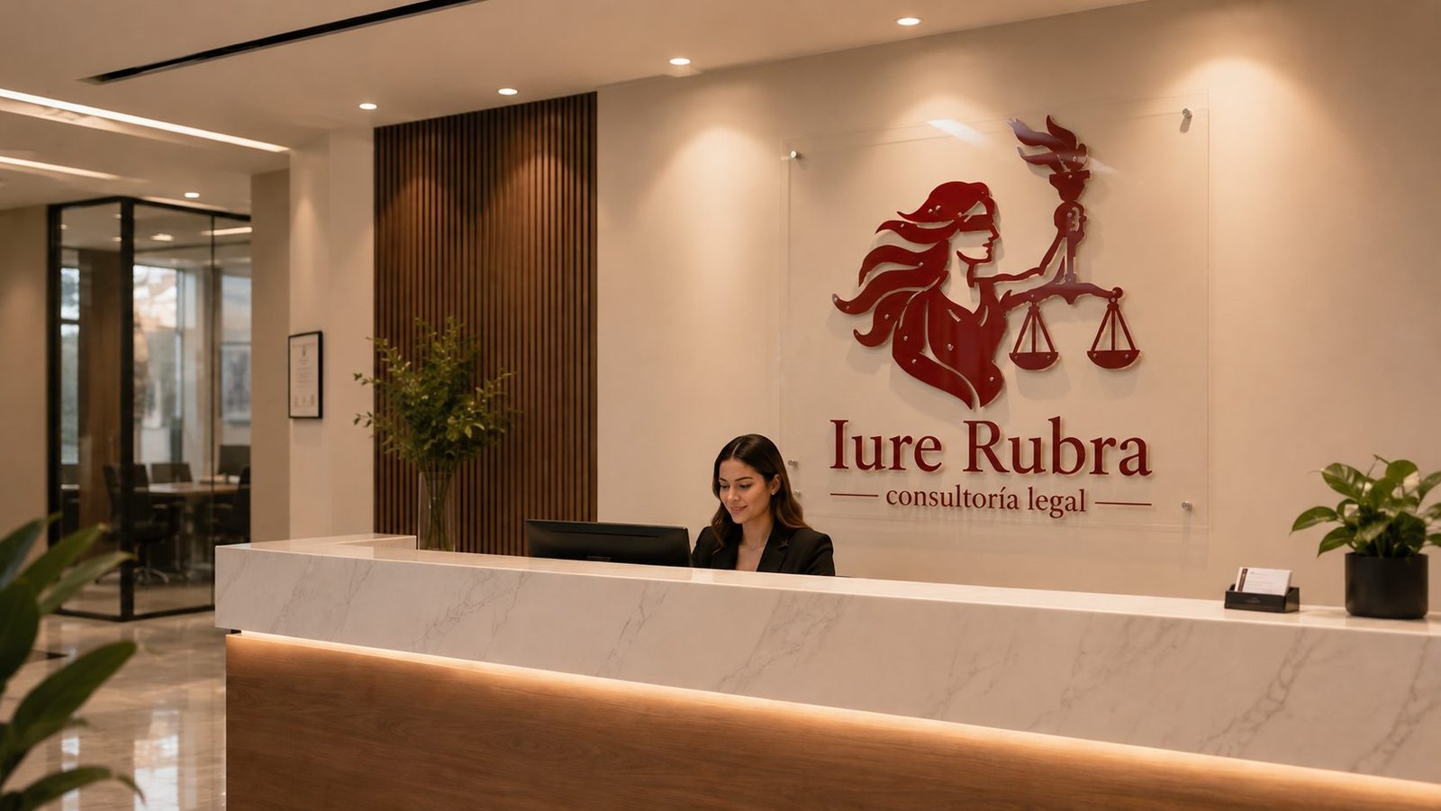 Espacio de recepción de Iure Rubra